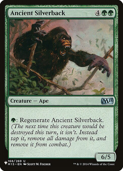Ancient Silverback (M15-168) [The List]