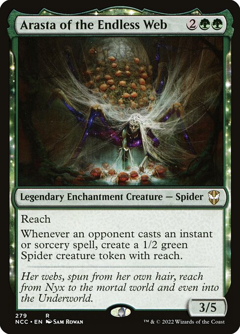 Arasta of the Endless Web (279) [New Capenna Commander]