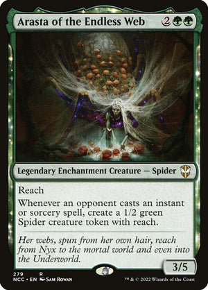 Arasta of the Endless Web (279) [New Capenna Commander]
