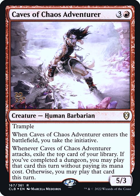 Caves of Chaos Adventurer (167s) [Battle for Baldur's Gate Promos]