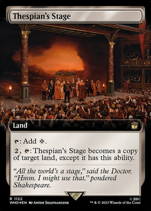 Thespian's Stage (1122) [Doctor Who] [Extended Art]