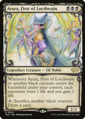 Ayara, First of Locthwain (13) [Multiverse Legends] [Showcase]