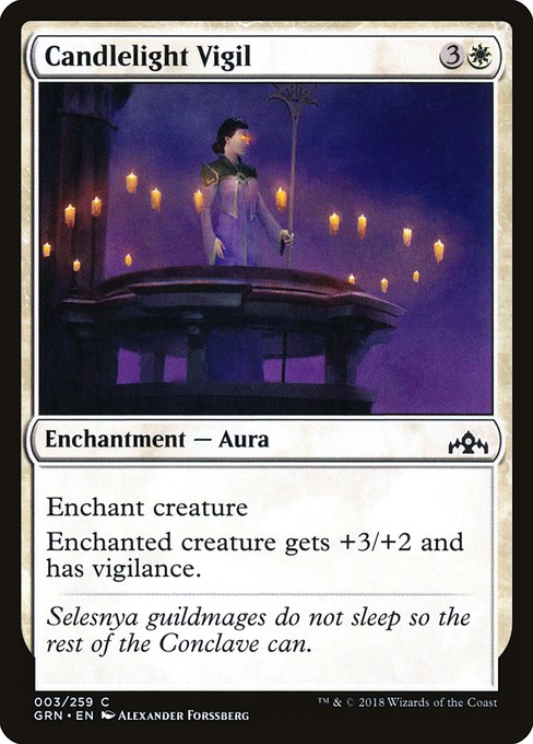 Candlelight Vigil (3) [Guilds of Ravnica]