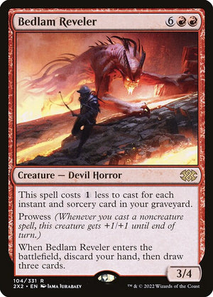 Bedlam Reveler (104) [Double Masters 2022]