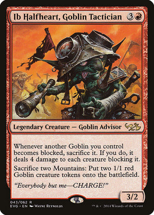Ib Halfheart, Goblin Tactician (43) [Duel Decks Anthology: Elves vs. Goblins]