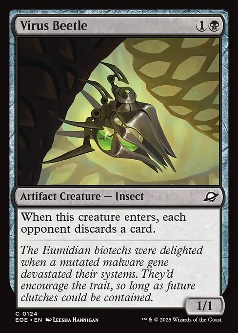 Virus Beetle (124) [Edge of Eternities]