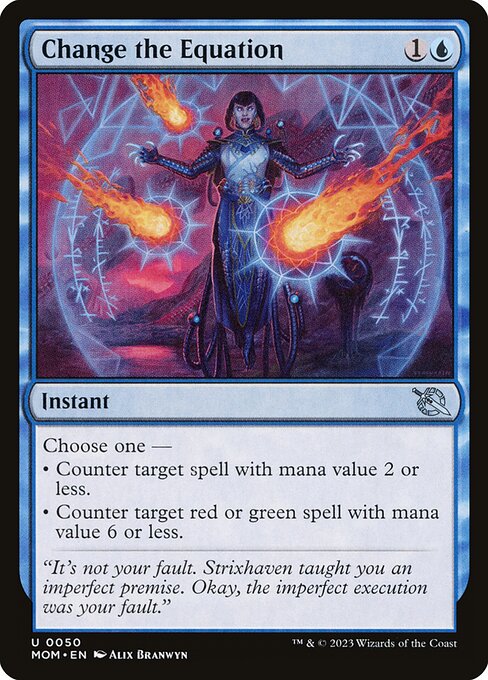 Change the Equation (50) [March of the Machine]