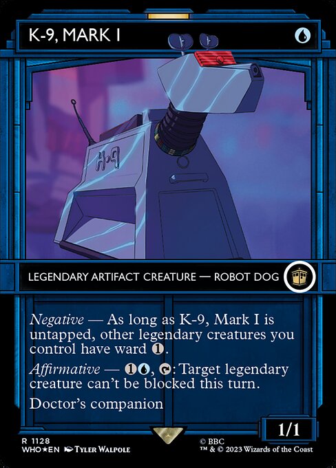 K-9, Mark I (1128) [Doctor Who] [Showcase, Borderless]