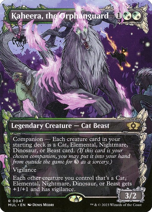 Kaheera, the Orphanguard (47) [Multiverse Legends] [Showcase, Borderless]