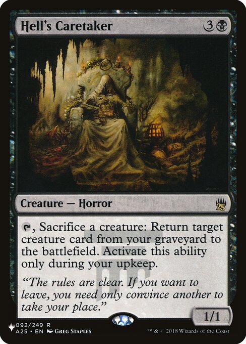 Hell's Caretaker (A25-92) [The List]