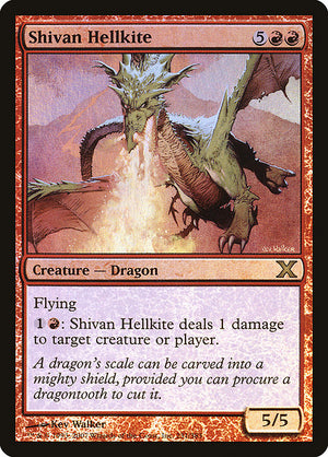 Shivan Hellkite (231★) [Tenth Edition]