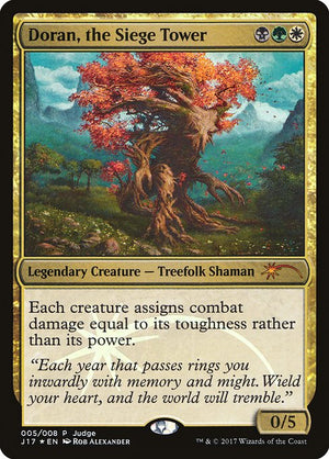 Doran, the Siege Tower (5) [Judge Gift Cards 2017]