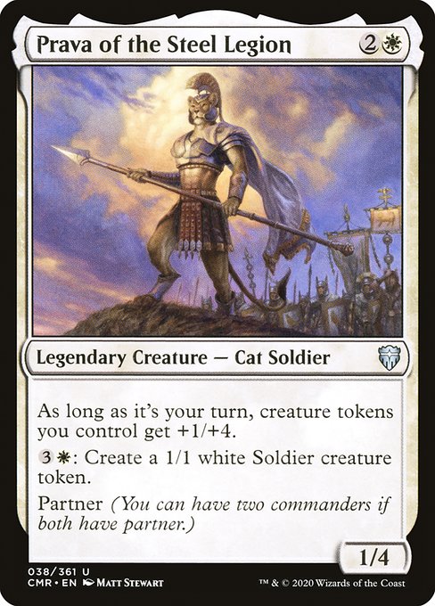 Prava of the Steel Legion (38) [Commander Legends]
