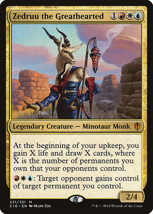 Zedruu the Greathearted (231) [Commander 2016]