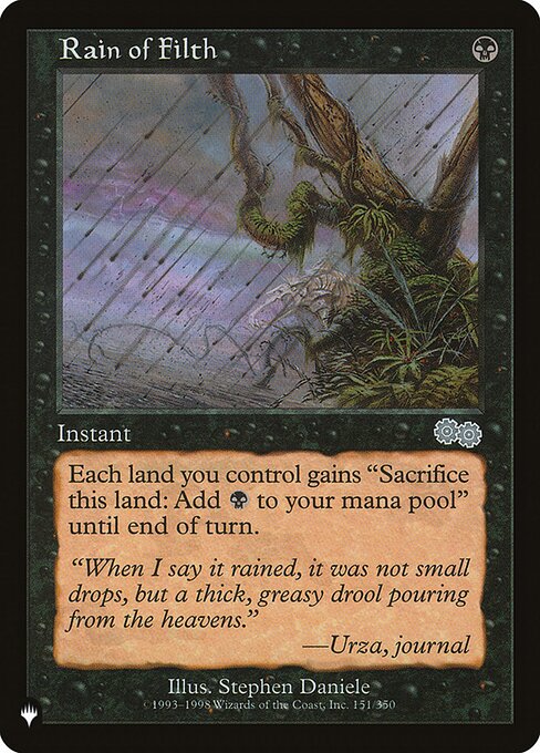 Rain of Filth (USG-151) [The List]