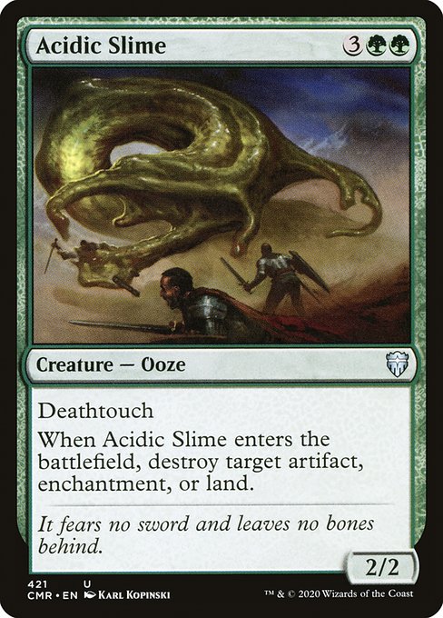 Acidic Slime (421) [Commander Legends]