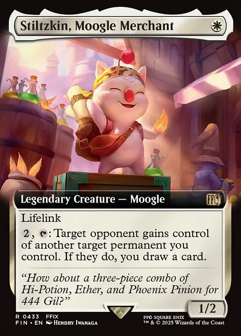 Stiltzkin, Moogle Merchant (433) [Final Fantasy]