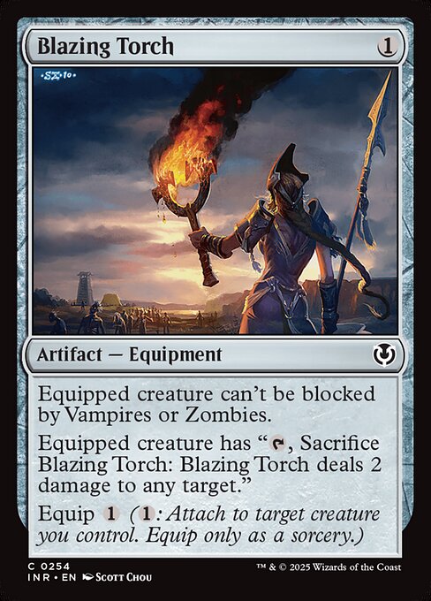 Blazing Torch (254) [Innistrad Remastered]
