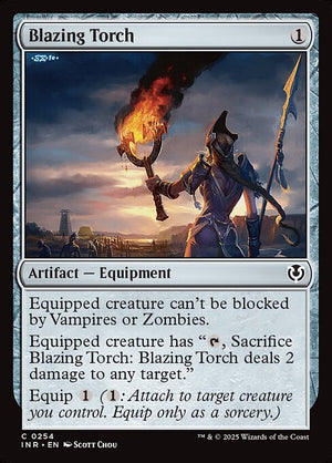Blazing Torch (254) [Innistrad Remastered]