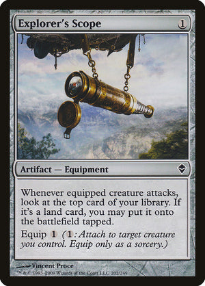 Explorer's Scope (202) [Zendikar]