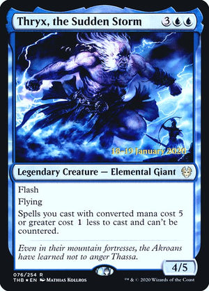 Thryx, the Sudden Storm (76s) [Theros Beyond Death Promos]