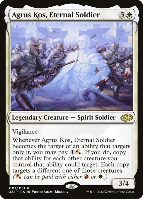 Agrus Kos, Eternal Soldier (1) [Jumpstart 2022]