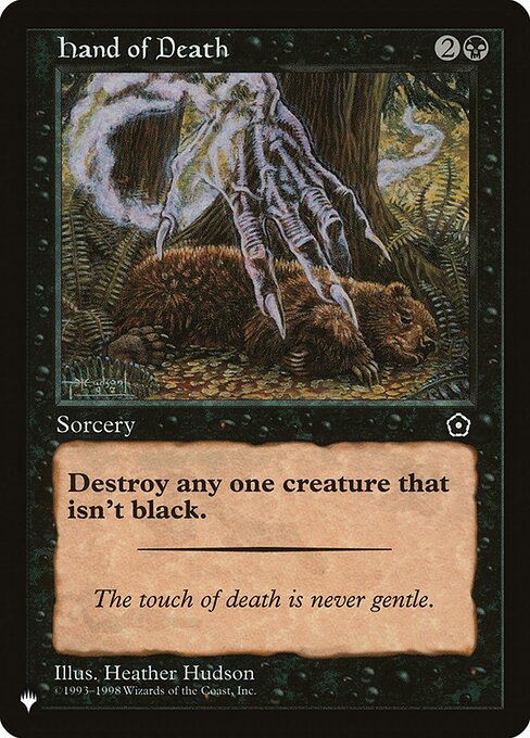Hand of Death (P02-74) [The List]