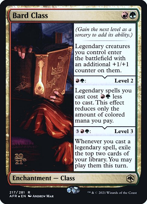 Bard Class (217s) [Adventures in the Forgotten Realms Promos]