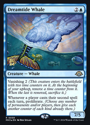 Dreamtide Whale (59s) [Modern Horizons 3 Promos]