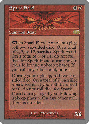 Spark Fiend (51) [Unglued]