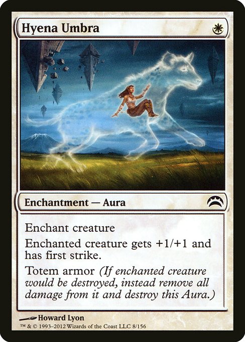Hyena Umbra (8) [Planechase 2012]