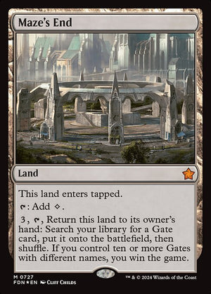 Maze's End (727) [Foundations]