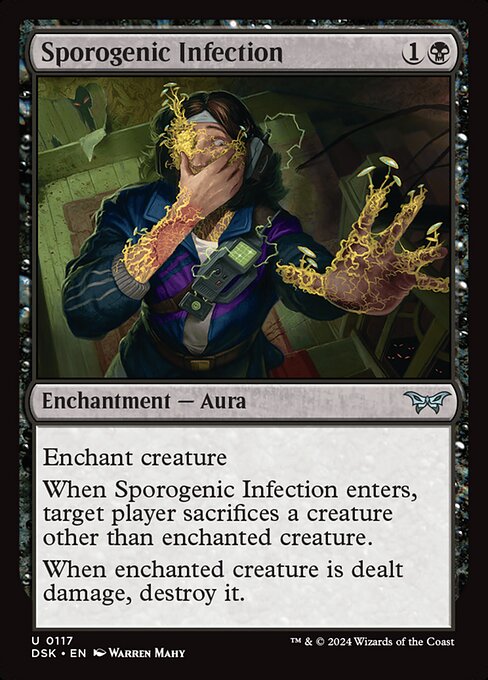 Sporogenic Infection (117) [Duskmourn: House of Horror]