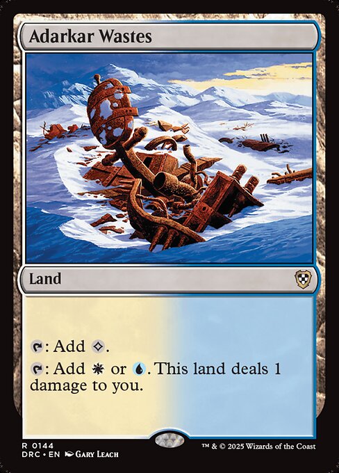 Adarkar Wastes (144) [Aetherdrift Commander]