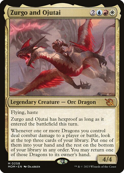 Zurgo and Ojutai (258) [March of the Machine]