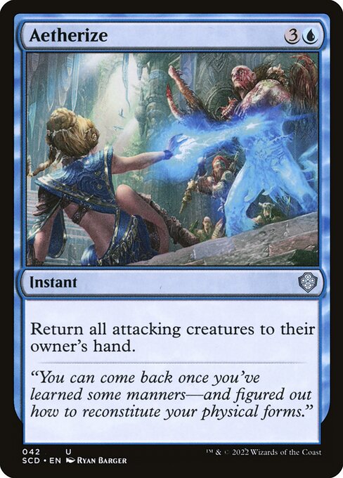 Aetherize (42) [Starter Commander Decks]