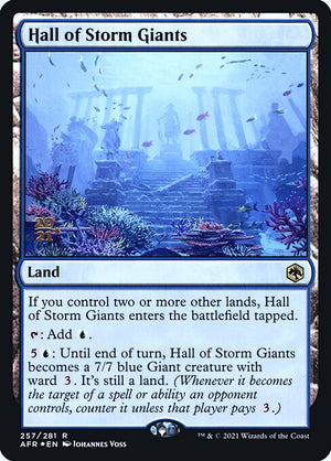 Hall of Storm Giants (257s) [Adventures in the Forgotten Realms Promos]
