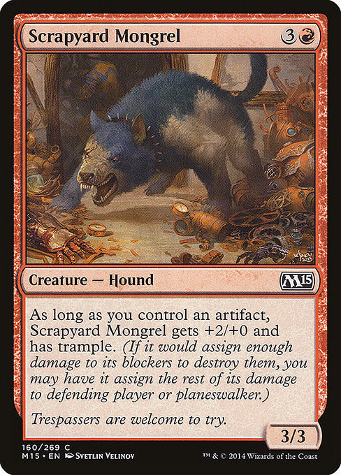 Scrapyard Mongrel (160) [Magic 2015]