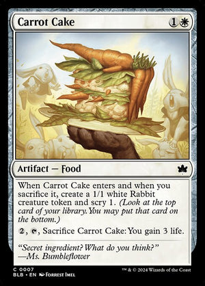 Carrot Cake (7) [Bloomburrow]