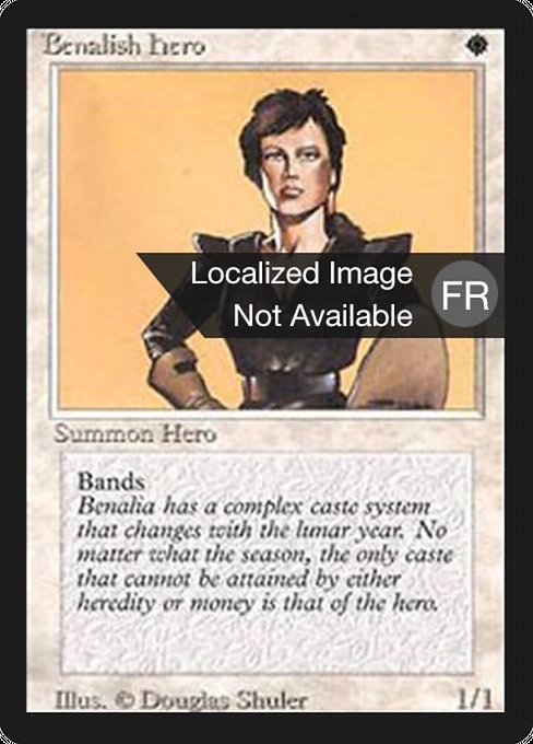 Benalish Hero (4) [Foreign Black Border]