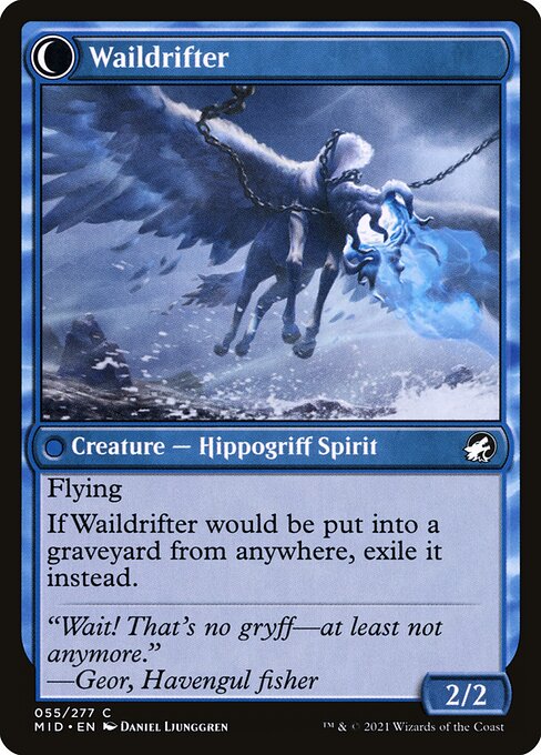Galedrifter // Waildrifter (55) [Innistrad: Midnight Hunt] Reverse