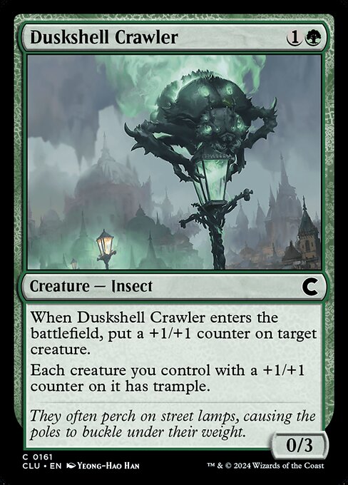 Duskshell Crawler (161) [Ravnica: Clue Edition]