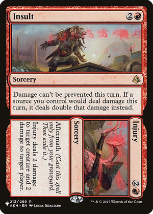 Insult // Injury (AKH-213) [The List]