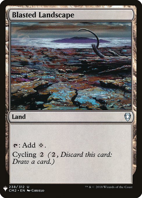 Blasted Landscape (CM2-238) [The List]
