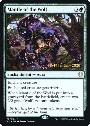 Mantle of the Wolf (178s) [Theros Beyond Death Promos]