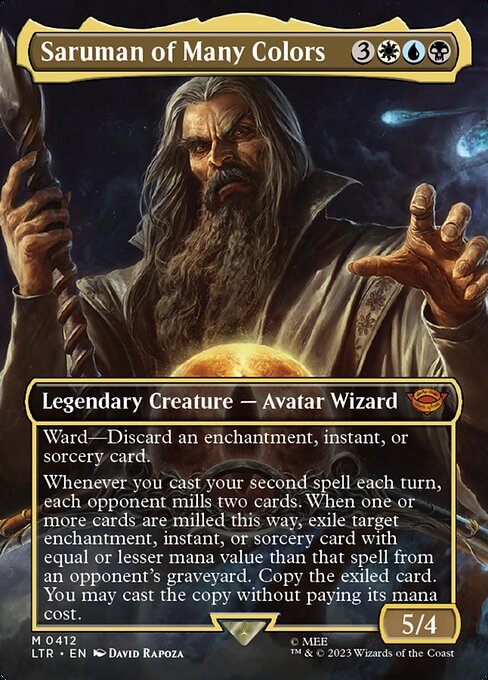 Saruman of Many Colors (412) [The Lord of the Rings: Tales of Middle-earth] [Borderless]