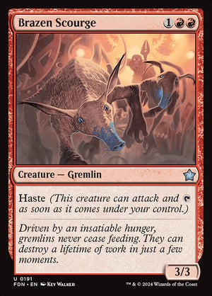 Brazen Scourge (191) [Foundations]