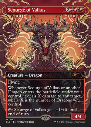 Scourge of Valkas (1490) [Secret Lair Drop]