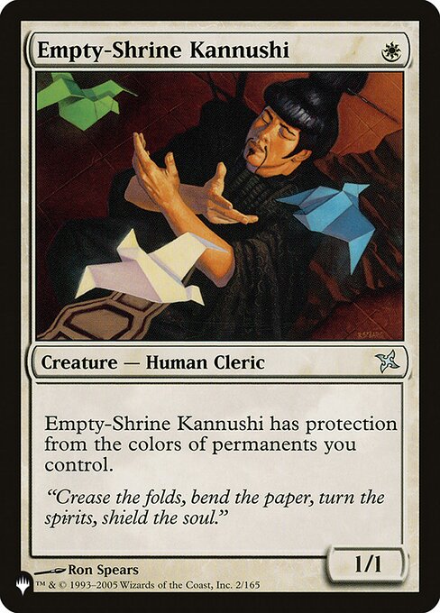 Empty-Shrine Kannushi (BOK-2) [The List]
