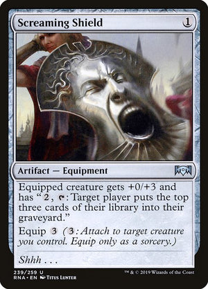 Screaming Shield (239) [Ravnica Allegiance]